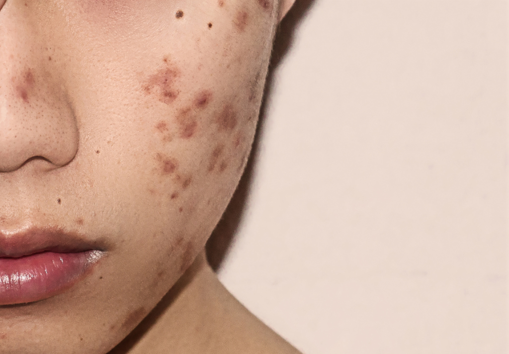 acne tardiva